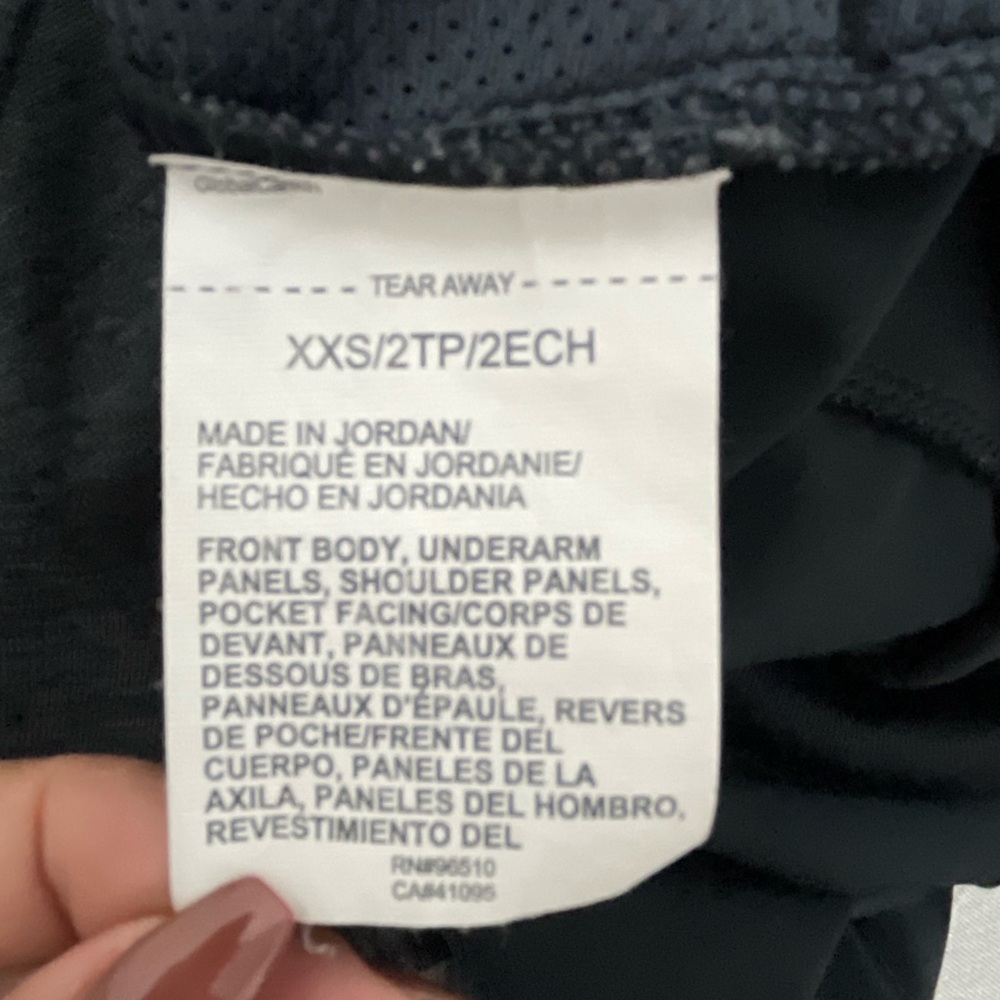 Under Armour ColdGear Full Zip Gray & Black Jacket Size XXS (A186)✨ - Picture 5 of 6
